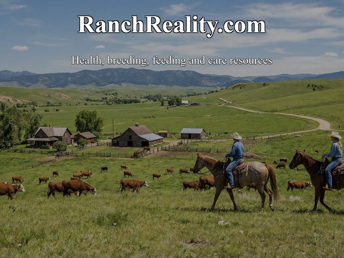 RanchReality.com homepage